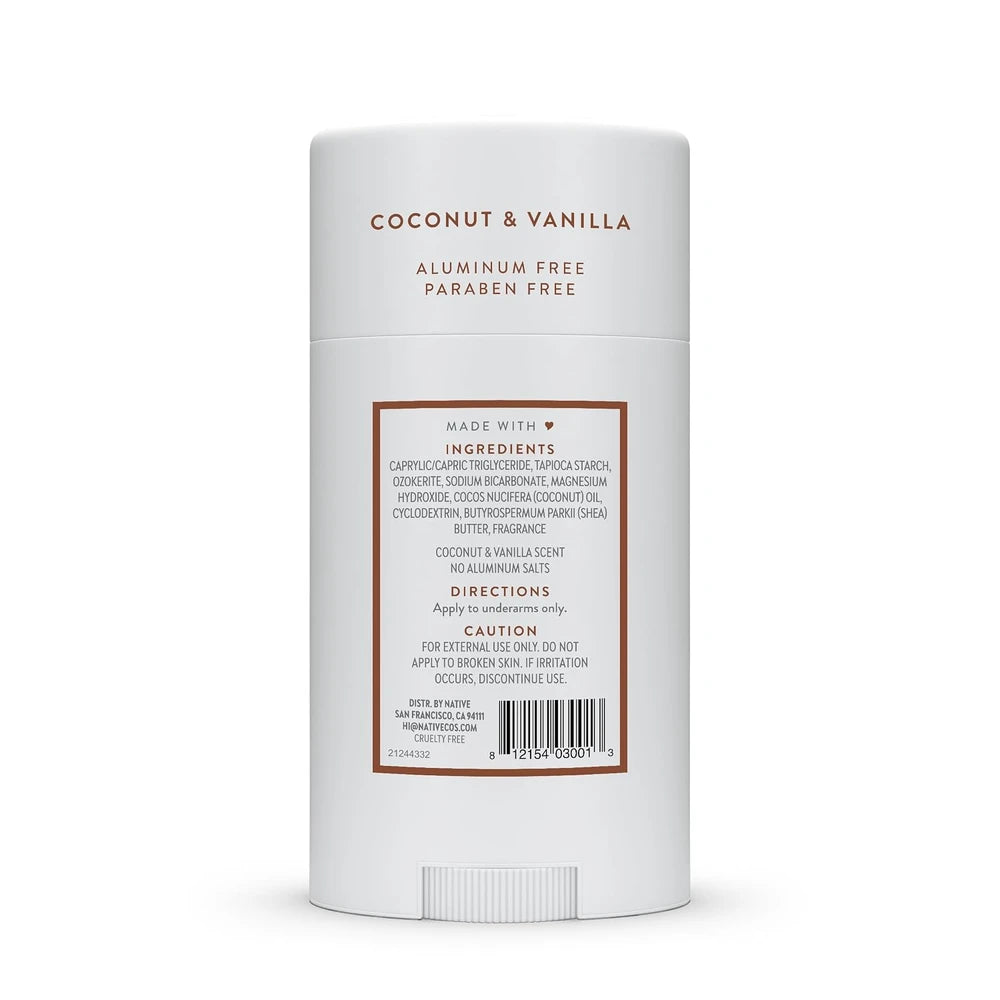 Native Coconut and Vanilla Deodorant