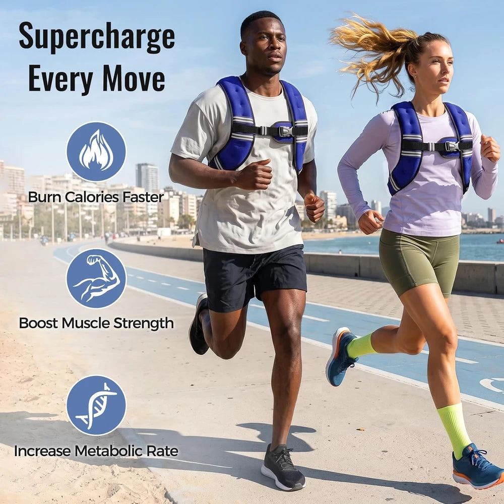 Zeerun Adjustable Weighted Vest