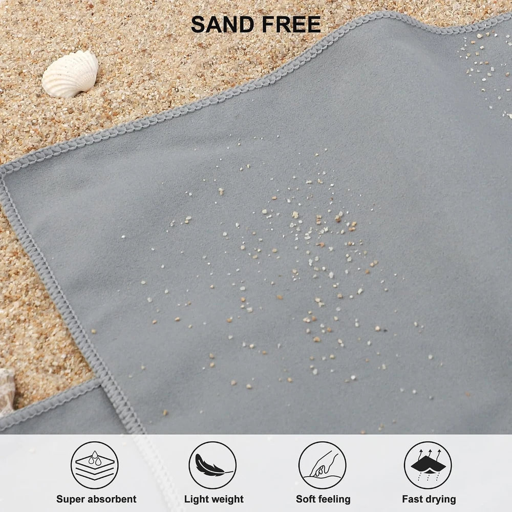 Rainleaf Microfiber Gym Towel