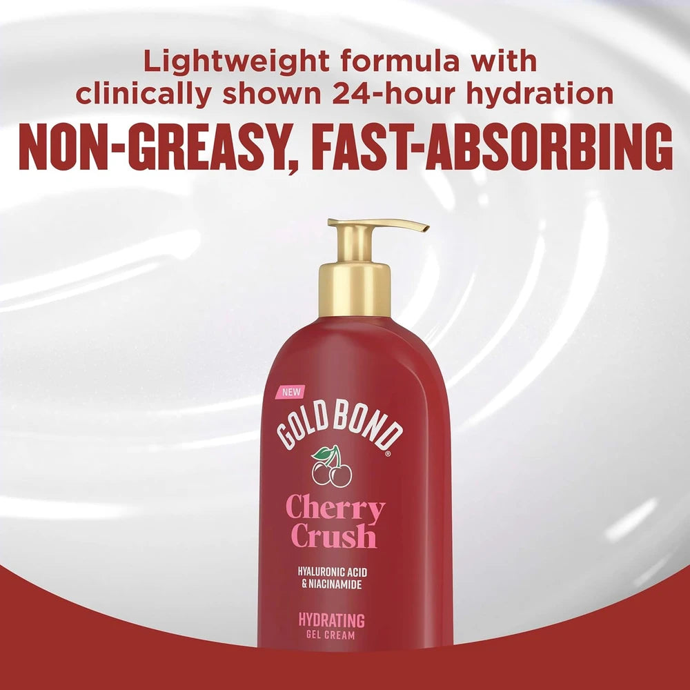 Gold Bond Cherry Crush Hydrating Gel Cream