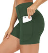 The Gym People High Waist Yoga Shorts