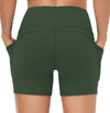 The Gym People High Waist Yoga Shorts