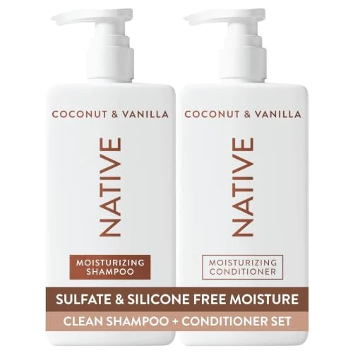 Coconut Vanilla Shampoo and Conditioner Set