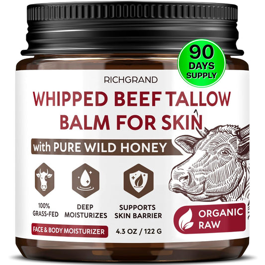 Whipped Tallow & Honey Skin Balm
